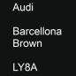 Preview: Audi, Barcellona Brown, LY8A.